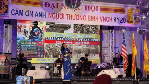 Nhạc Hội Cảm Ơn Anh Thương Binh Miền Nam California Thu ₫ược 90 Ngàn ₫ô.