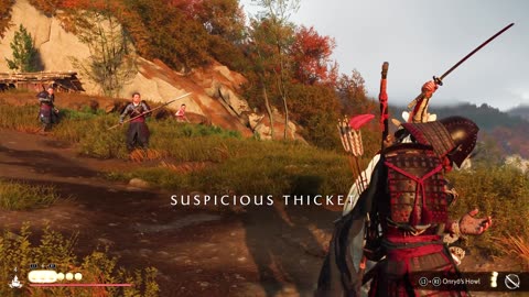 GHOST OF YOTEI | SUSPICIOUS THICKET FALL DOWN