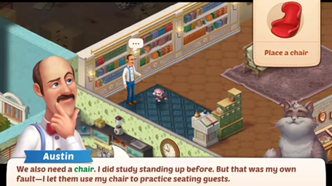 🏠 Let's Play Homescapes: Levels 1283–1289 📚✨Library Renovations: Study Area Ready!