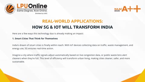 The Role of 5G in Revolutionizing IoT Applications in India