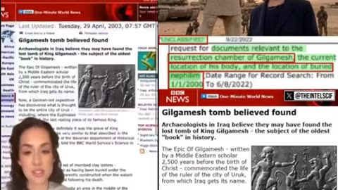 GILGAMESH, THE NEPHILIM and HILLARY CLINTON Wing Coven member