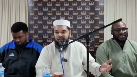 His name is Shaykh Uthman Ibn Farooq and he lives in America and threatens Americans: