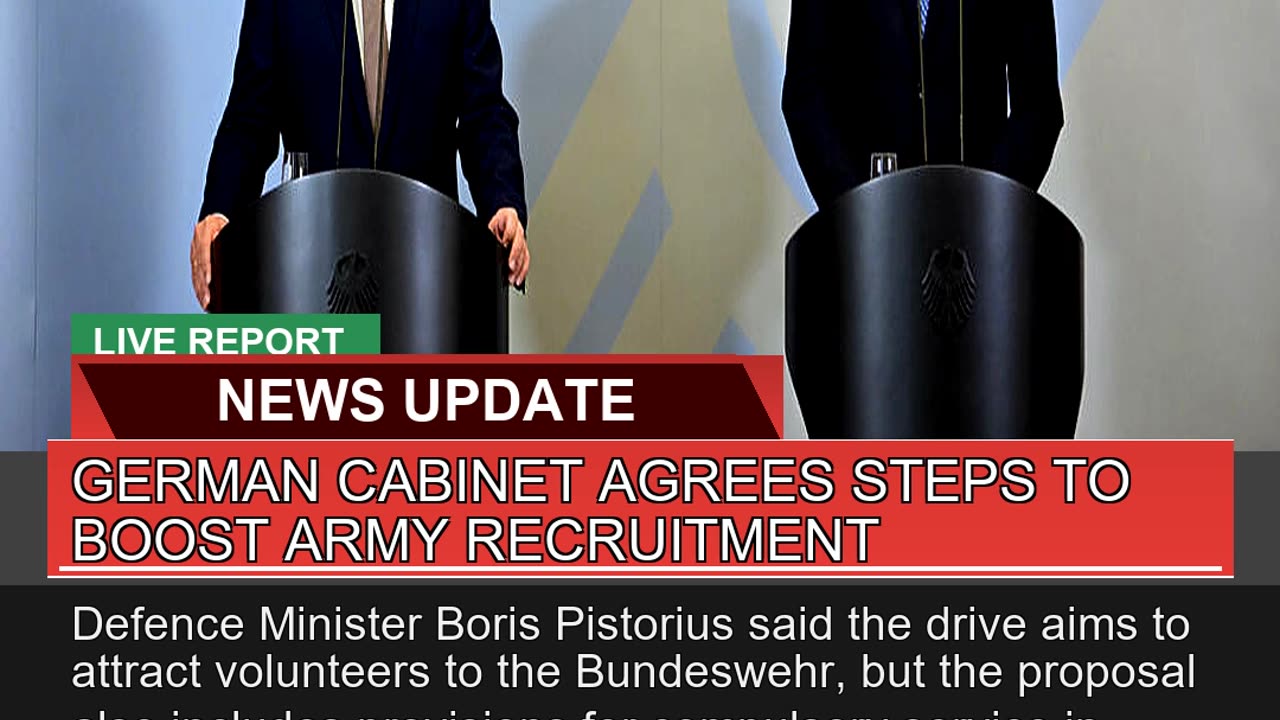 German Cabinet Agrees Steps to Boost Army Recruitm