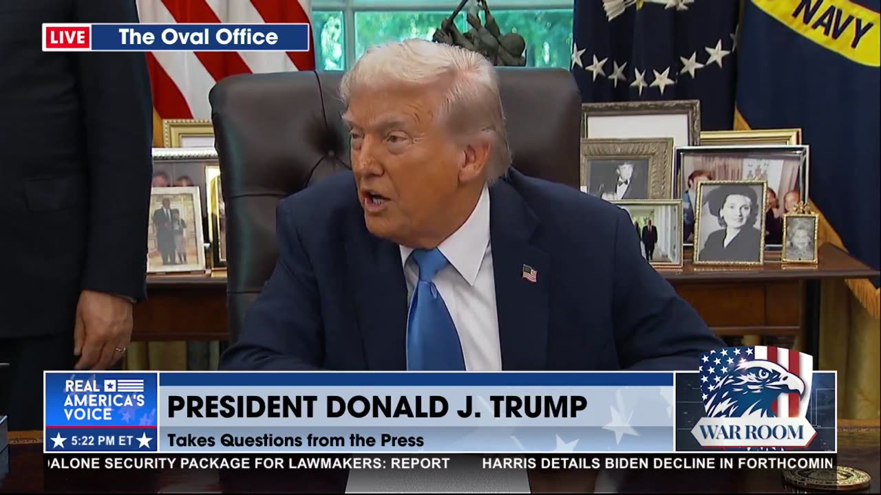 POTUS RESPONSE TO THE UN DECLARING ISRAEL COMMITTED GENOCIDE IN GAZA