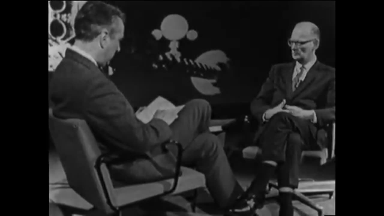Arthur C. Clarke talks A Space Odyssey and artificial intelligence 1968
