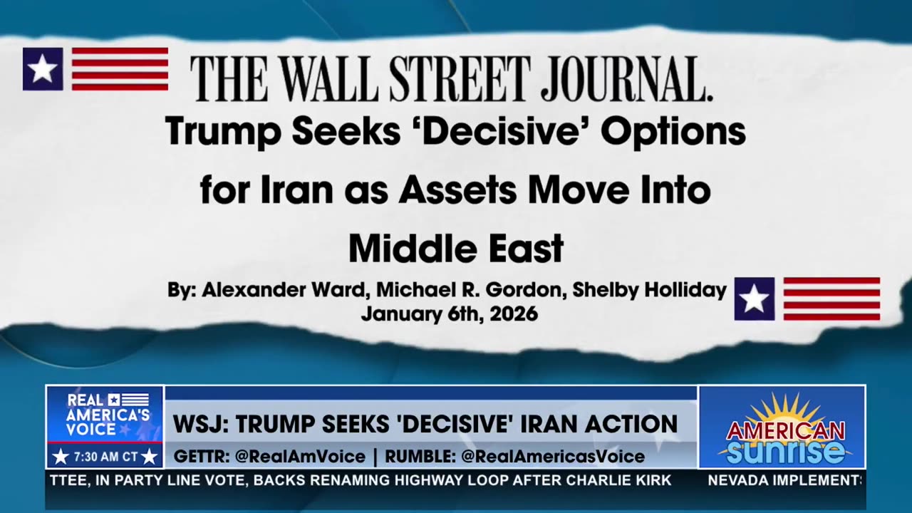 IRAN: “WEEKS OF STRIKES—NO TROOPS NEEDED?”