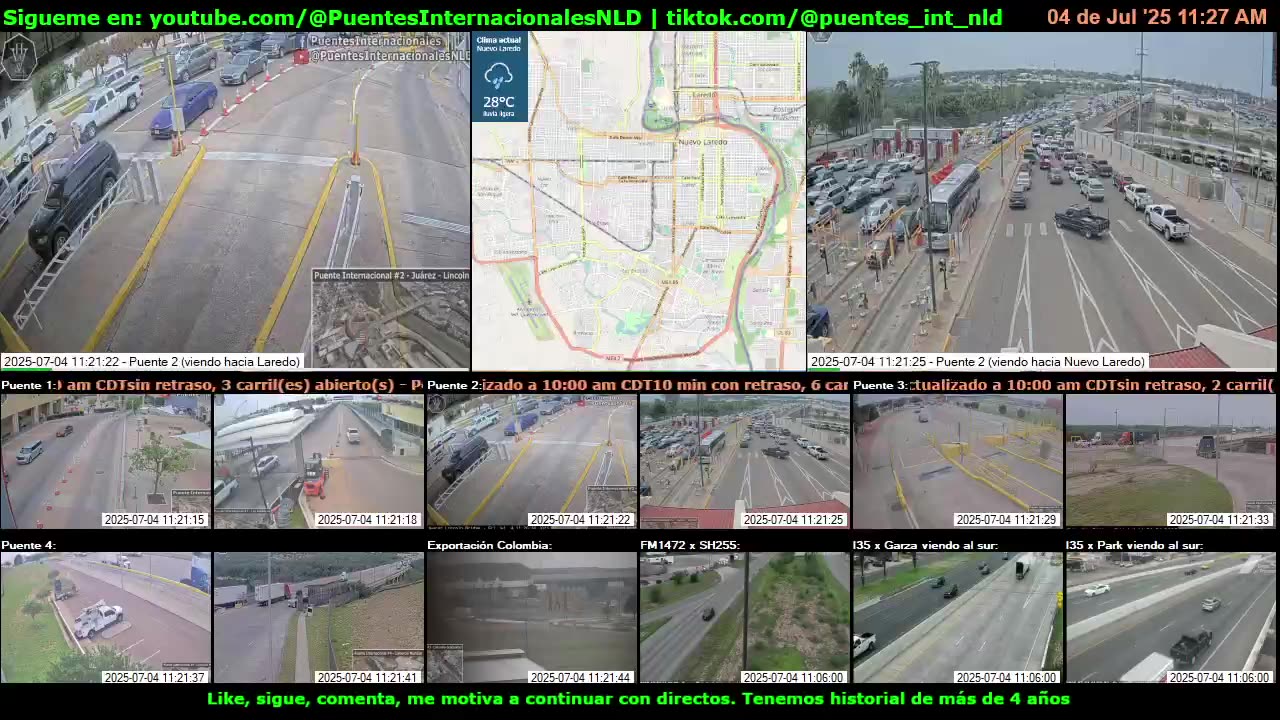 Puentes Internacionales NLD (Youtube / TikTok)