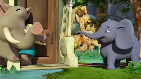 बहादुर छोटा हाथी #Hindi Story #Moral story