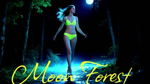 Electronic Music . Song Moon Forest .