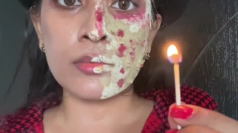 Freddy Krueger Makeup Tutorial 👹 | Easy Halloween Look for Beginners | Horror Glam 2025