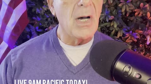 Live 9am Pacific Today!