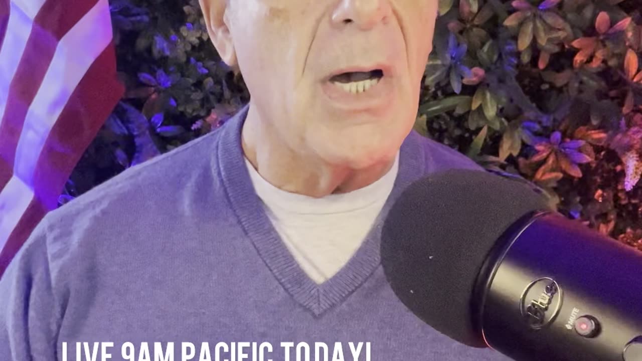 Live 9am Pacific Today!