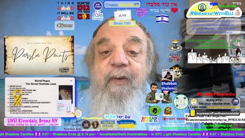 SHOW NOTES: Breakfast with Elli - S7E202 - FRIDAY - 10 Sivan 5785 - 6 June 2025