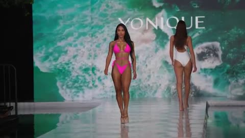 Virginia Sanhouse in👙✨ Slow Motion 👙✨Miami Swim Bikini runway