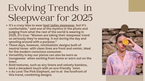 Sustainable Luxury Eco Friendly Premium Sleepwear for the Conscious Woman in 2025