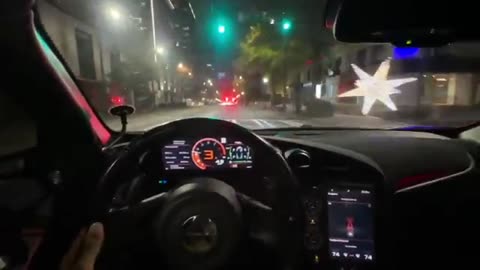 LATE NIGHT MCLAREN 720S DRIVE POV