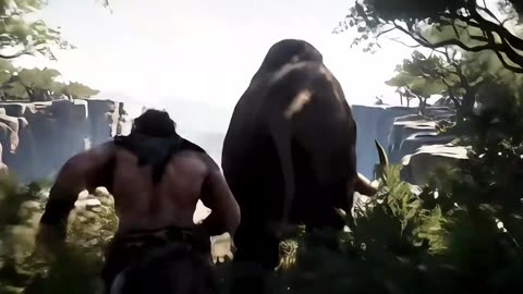 "A Caveman’s Bond: Protecting the Young"