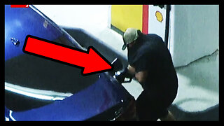 High-Speed Chase Driver Stops For Gas, Still Manages To Escape - VERTICAL