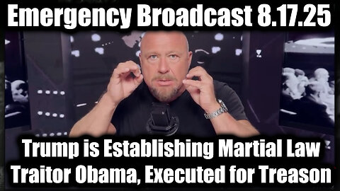 Martial Law, Executed for Treason. 8-17-25-AT-2PM-CST-15G-EST #TRUTH