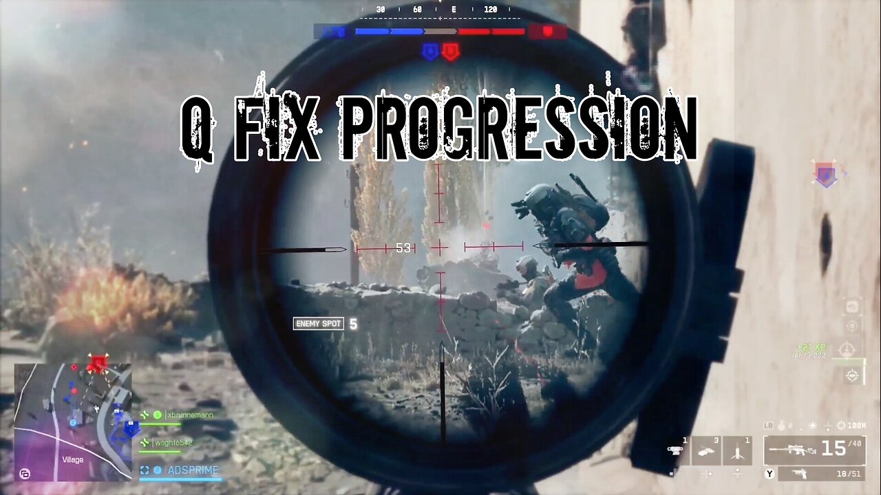 Q Fix Progression