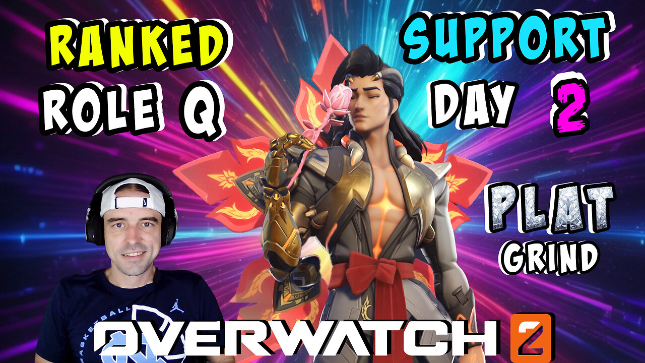 🔴LIVE - DAY 2 - TRYING OVERWATCH 2 COMPETITIVE ROLE Q AGAIN WITH NEFFEX MUSIC - PLATINUM RANK
