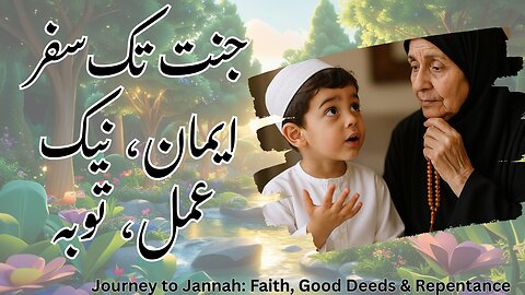اجنت کیا ہے؟ | جنت تک سفر: ایمان، نیک عمل، توبہ | Journey to Jannah: Faith, Good Deeds & Repentance
