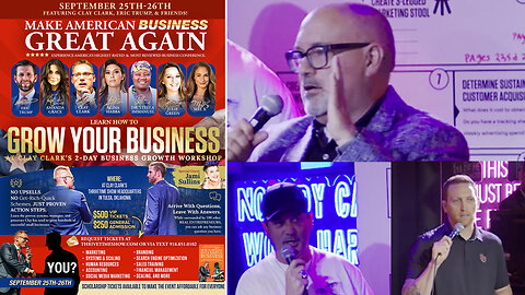 Business Coach | Celebrating the 8X Growth of MultiCleanOK.com, PMHOKC.com & the Super Success of SteveCurrington.com + Join Eric Trump At Clay Clark's September 25-26 Business Growth Conference In Tulsa, OK