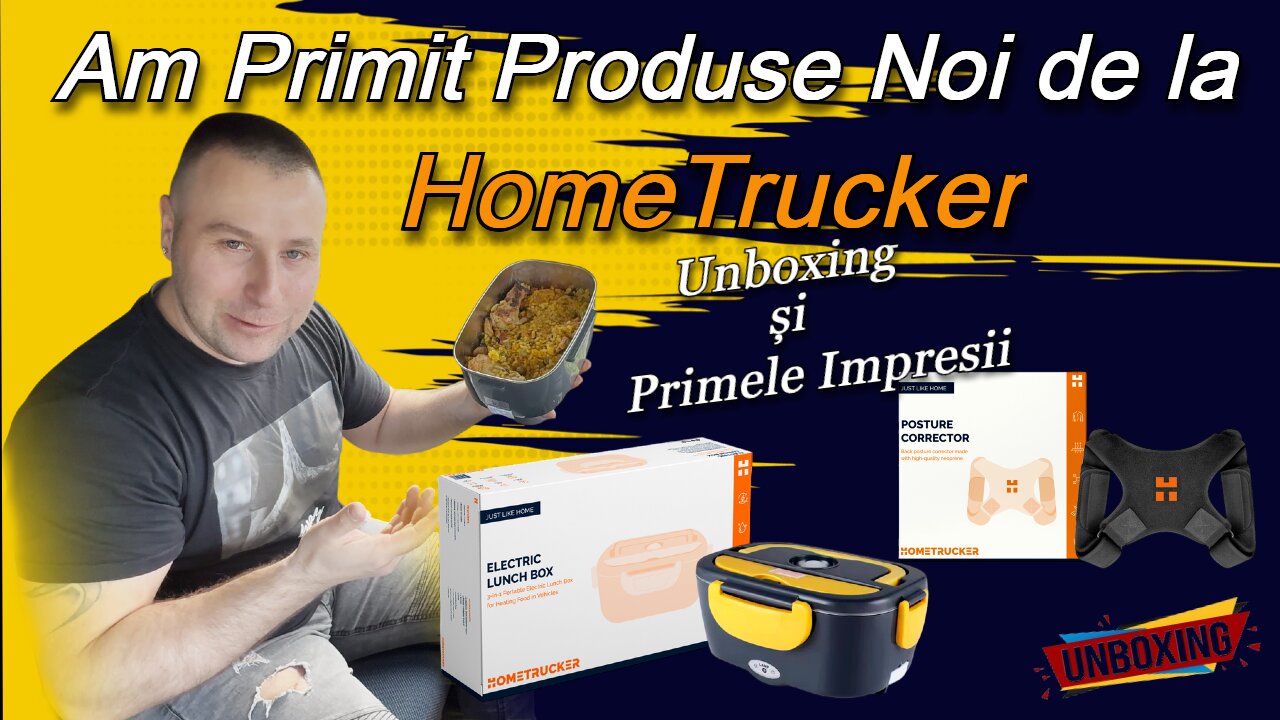 Am Primit Produse Noi de la HOMETRUCKER - Unboxing si Primele Impresii