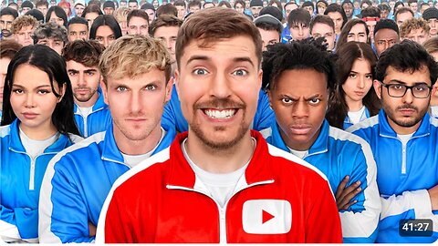 50 YouTubers Fight For $1,000,000 | Mr Beast