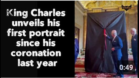 "First Portrait of King Charles Since Coronation Unveiled"