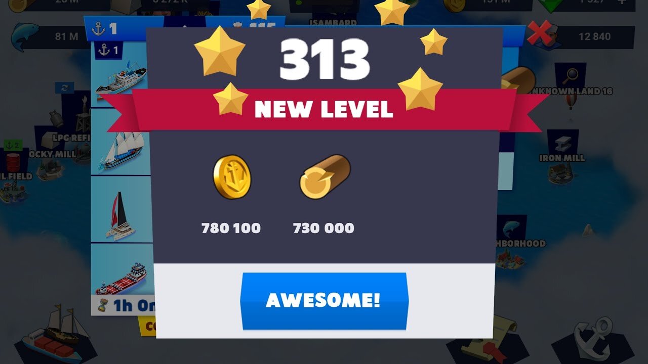 Seaport Level 312 gameplay