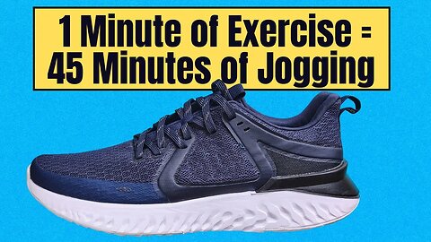 Does 1 Min Hard Exercise = 45 Min of Cardio?