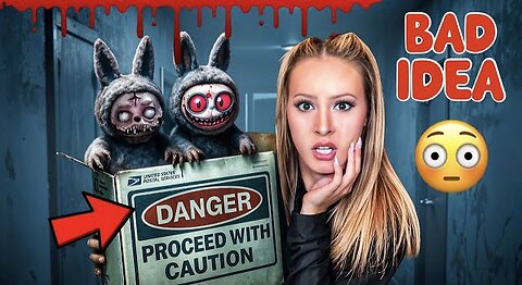 UNBOXING HAUNTED LABUBU’S AT 3 AM 🫢🫣*BAD IDEA*