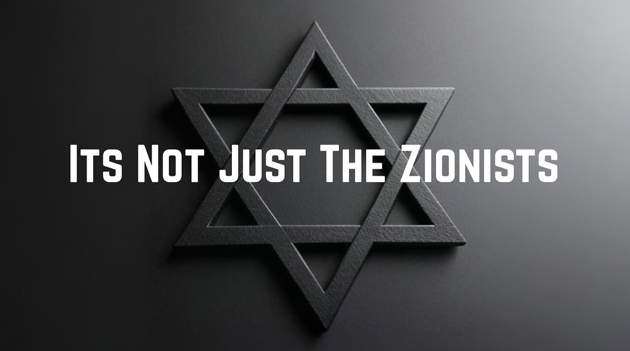 Its Not Just The Zionists by Sam Parker