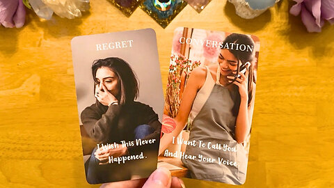 CAN WE TALK? 🥰 THEY REGRET PUSHING YOU AWAY! 😰(COLLECTIVE LOVE READING) ❤️