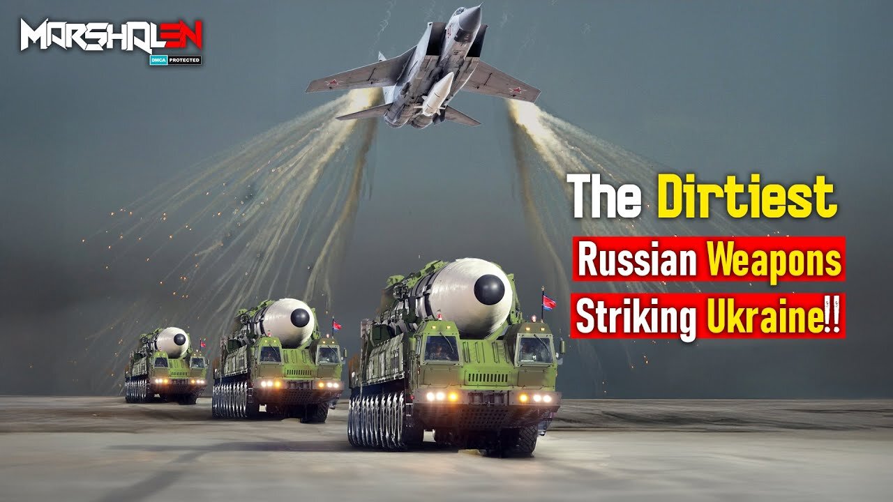 destroying everything it touches..Thermite Bomb ｜ The dirtiest Russian weapons striking Ukraine!!