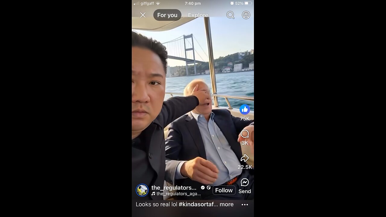 Ai video : Trump, Biden etc