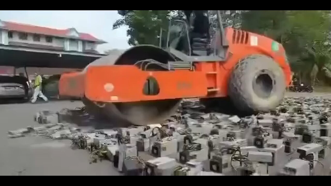 🇲🇾Malaysian authorities seized and destroyed 1,069 Bitcoin mining