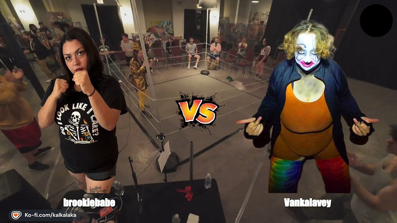 Brookiebabe420 VS VANKALAVEY66 boxing fight | Stream Stars: Knocked Offline - Night 2