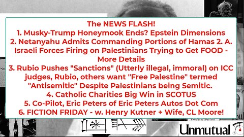 Liberty Conspiracy LIVE 6-6-25 Musk-Trump Dump, IDF Uses Hamas, More US Censorship