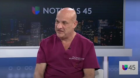 Dr. Joseph Varon Discusses mRNA COVID-19 Shots on Univision Houston