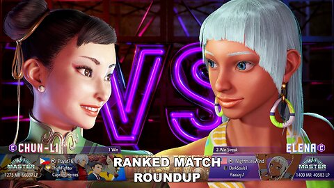 Kuya Kalbo SF6 Ranked Match Roundup. Chun Li Master Rank [Hori Fight Stick]