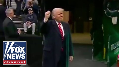 'ELECTRIC ENVIRONMENT': Trump ovation at NCAA Championship drives Dems crazy 