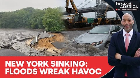 US: Heavy Rain Causes Flash Floods In New York City, New Jersey; 2 Dead | Firstpost America | N18G