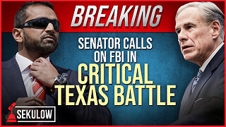 BREAKING: Senator Calls on FBI in Critical Texas Battle