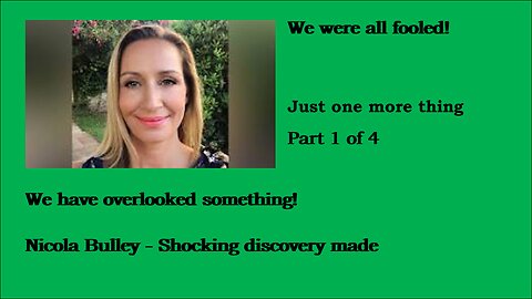 Nicola Bulley - Just one more thing 1/4