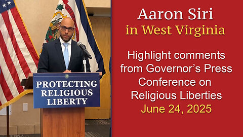 Highlight - Aaron Siri's Comments at Religious Liberty Press Conference