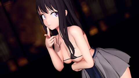 【Hot Dance】井ノ上たきな/Booo!【MMD】