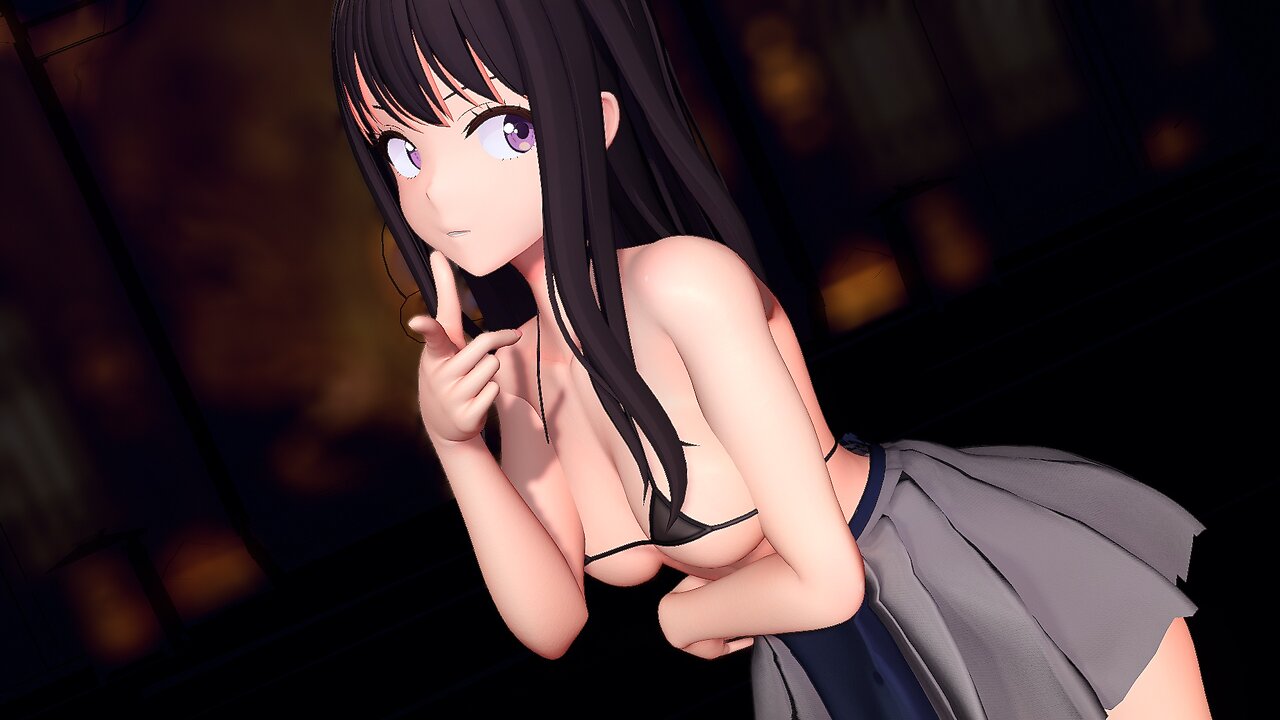 【Hot Dance】井ノ上たきな/Booo!【MMD】