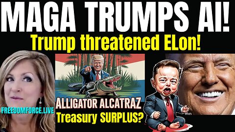 MAGA beats AI! Trump vs Elon, Treasury Surplus Tuesday 7-1-25 6PM CST